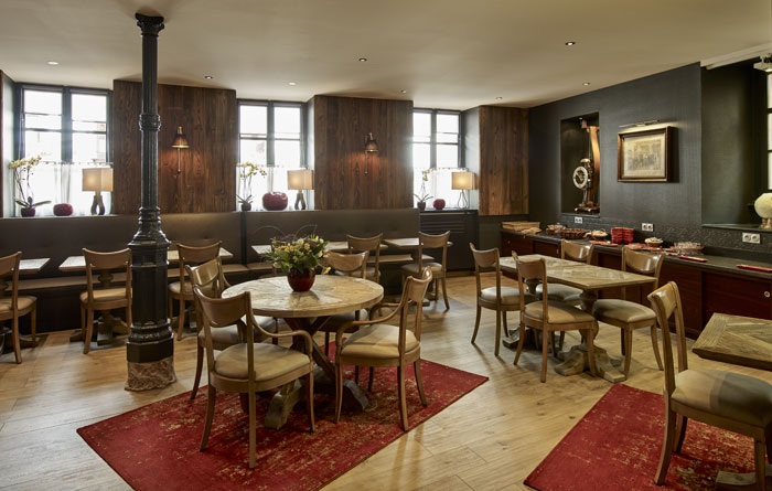 New furniture for Du Mouton Restaurant in Alsace 14