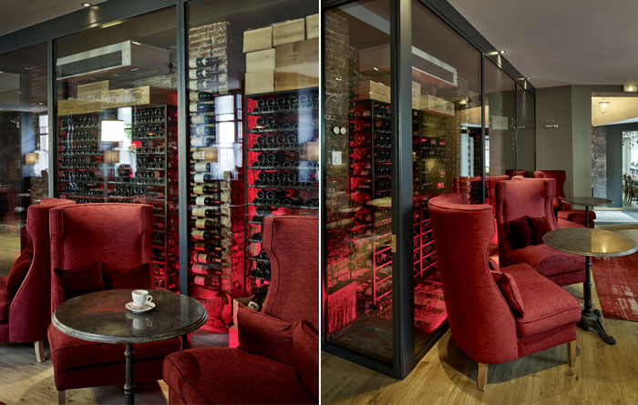New furniture for Du Mouton Restaurant in Alsace 16