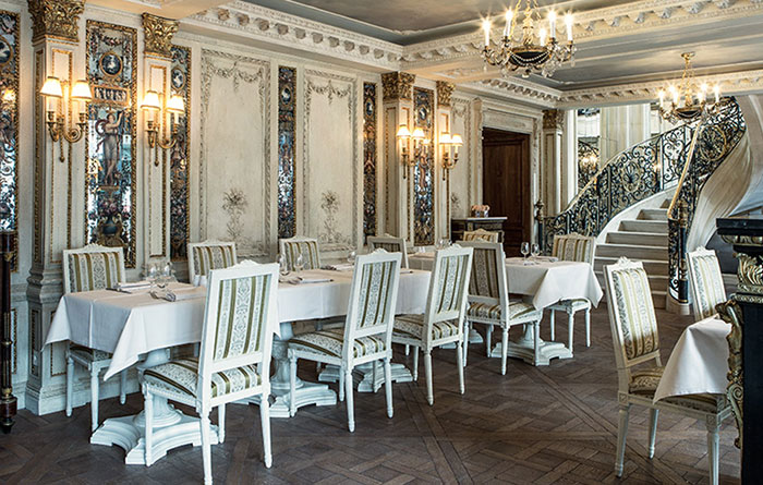 Furniture for the Café Pouchkine in Paris