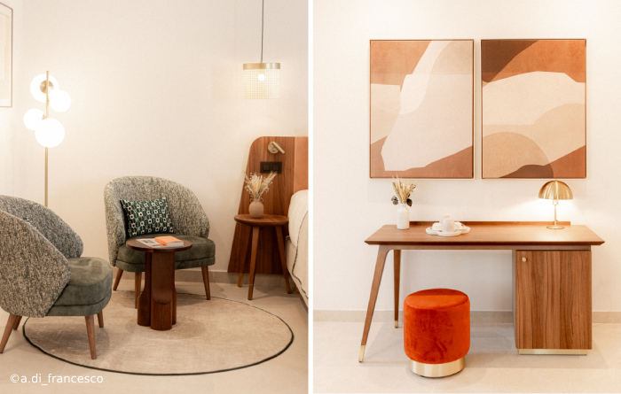 Collinet furniture for La Bastide Bourrelly - 2