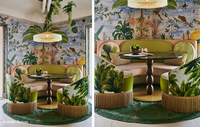 Collinet furniture for the Tropical Hotel Saint-Barth - 2
