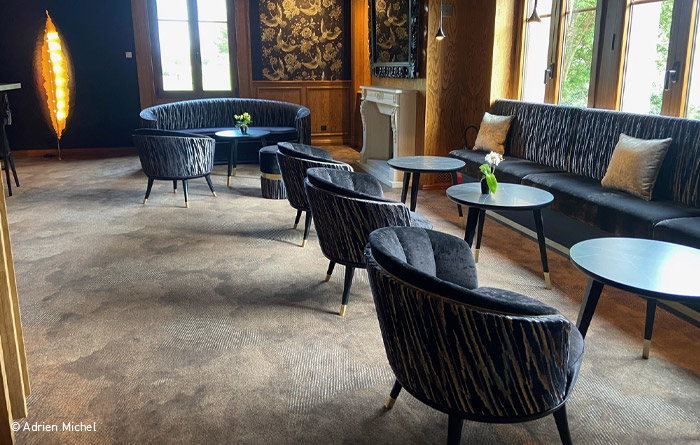 Collinet furniture for Le Domaine du Moulin