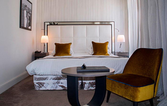 Discover the furniture created by Collinet for the Canberra hotel in Cannes 01