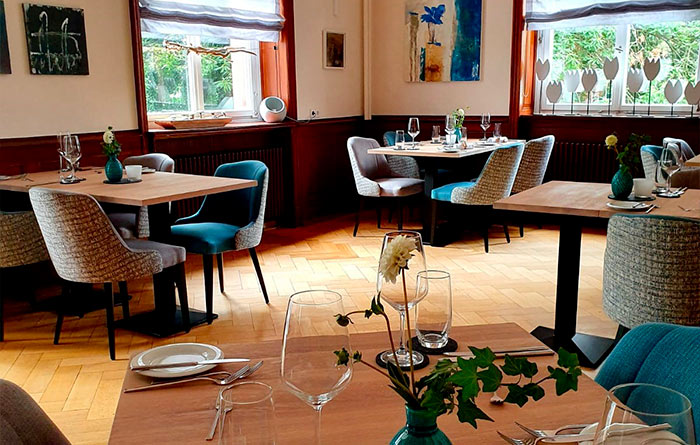 Collinet furniture for Villa Feer restaurant in Lörrach 02