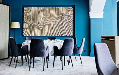 Restaurant furniture for Père Bise Inn