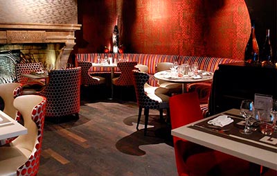 Furniture for the Restaurant : La Gentillhommiere in Nancy
