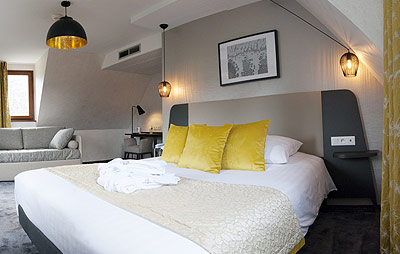 Furniture from a la Verte Vallée Hotel in Munster