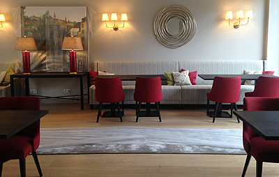 Furniture from le Cercle Munster Club in Luxembourg