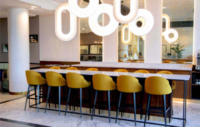 Furniture from the restaurant La Table D'Home