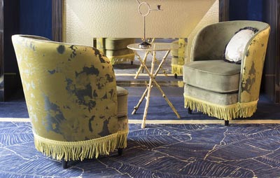 Furniture from Hotel Maison Nabis in Paris