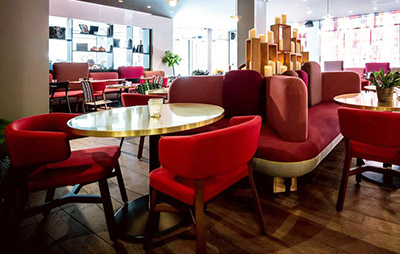 Furniture for the BOMA Hotel in Strasbourg