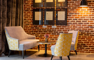 Collinet furniture for Best Western Hôtel Royal in Caen