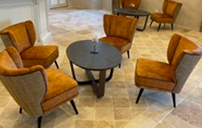 Collinet furniture for Château des Vigiers