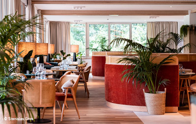 Collinet furniture in Best Western L'Orée