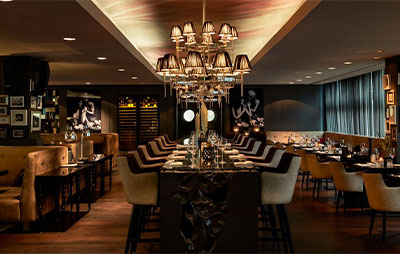 Furniture of The Roomers Frankfurt Hotel in Frankfurt am Main