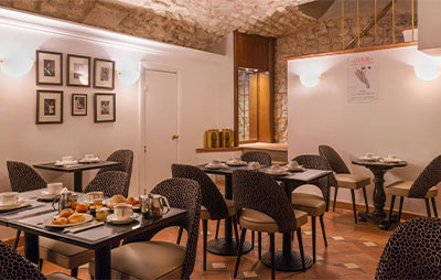 Collinet furniture of Crystal hotel in Paris St-Germain