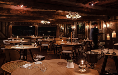 Collinet furniture for the Ferme Saint Siméon