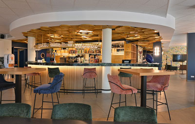 Collinet furniture for Dali hotel in Perpignan
