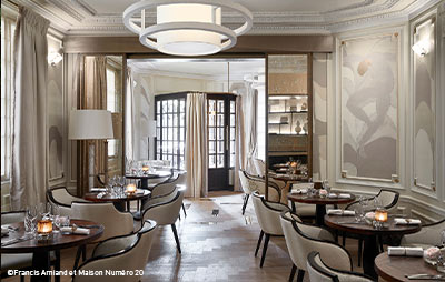 Collinet furniture for Elysia hotel in Paris
