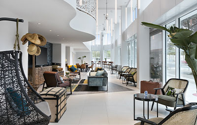 Furniture of Les Citadines Nantes Residences in Nantes