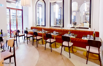 Collinet furniture for Restaurant Oscar